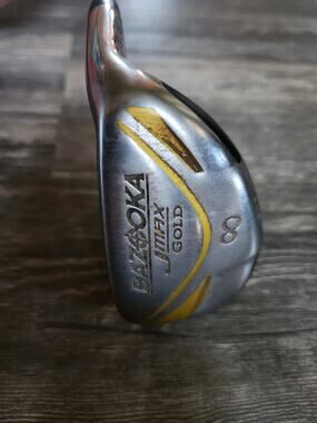 Tour Edge Bazooka JMax Gold #8 Hybrid 37 degree with Graphite 74g Regular RH